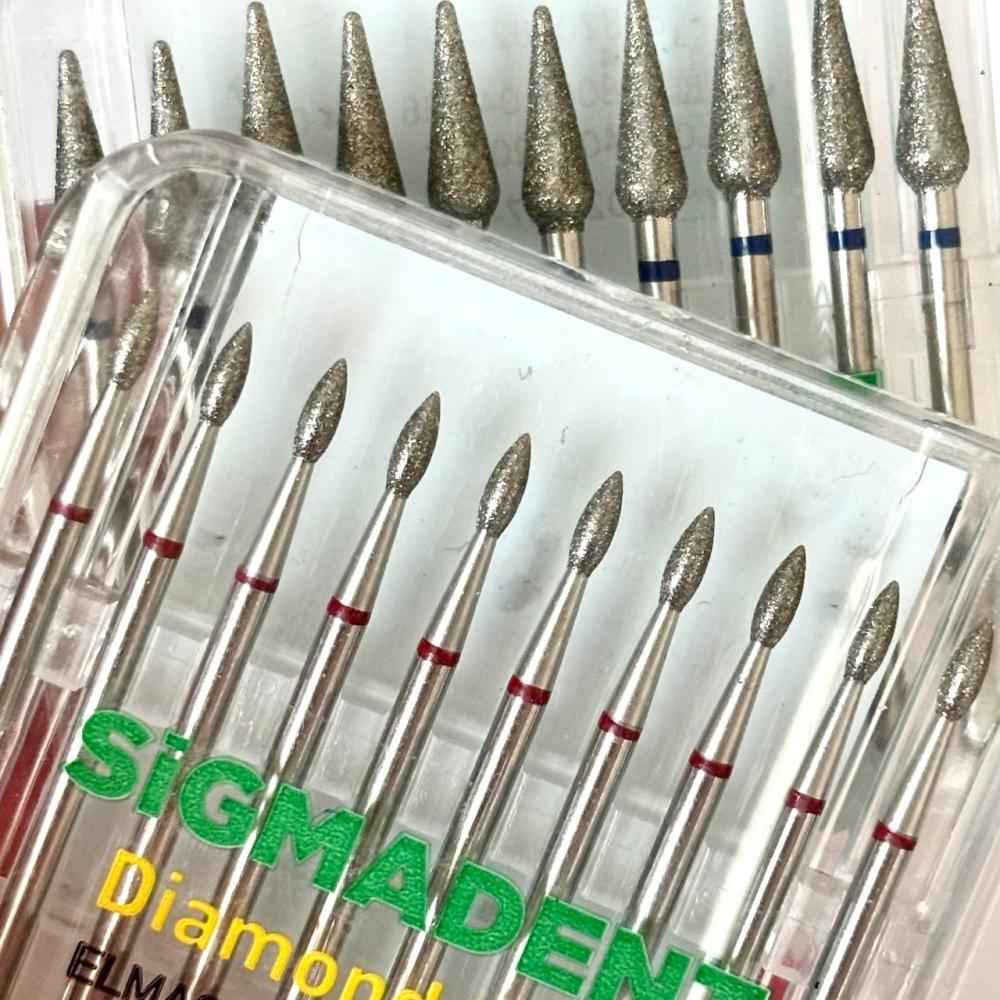 Фрези алмазні Sigmadent, Турція
